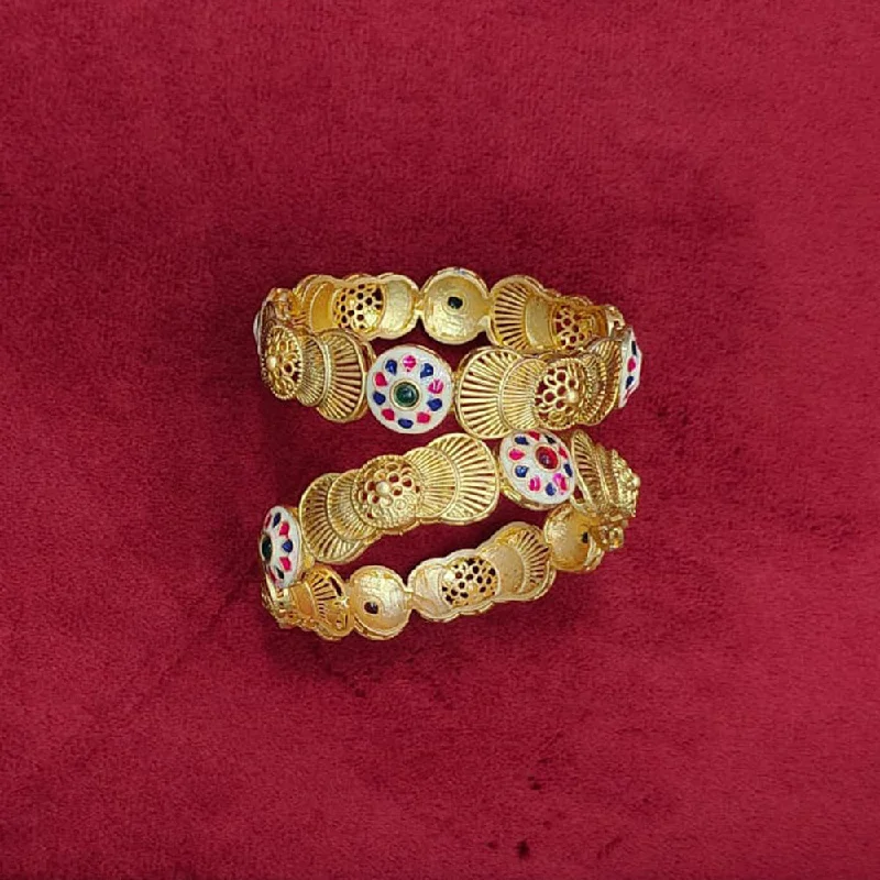 Once-A-Year Jewelry Sale – Grab Your Favorites Now Pooja Bangles Gold Plated Bangle Set Once-A-Year Jewelry Sale – Grab Your Favorites Now Pooja Bangles Gold Plated Bangle Set