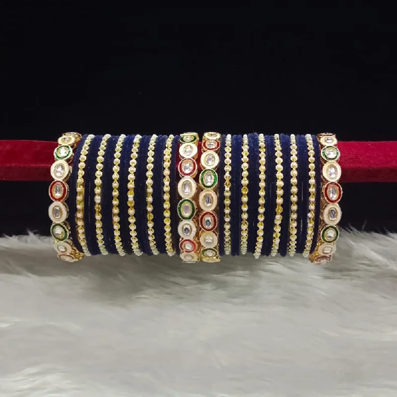 Personalized Jewelry Sale – Meaningful Gifts At Great Prices Pooja Bangles Gold Plated Kundan Stone And Meenakari Velvet Bangles Set Personalized Jewelry Sale – Meaningful Gifts At Great Prices Pooja Bangles Gold Plated Kundan Stone And Meenakari Velvet Bangles Set