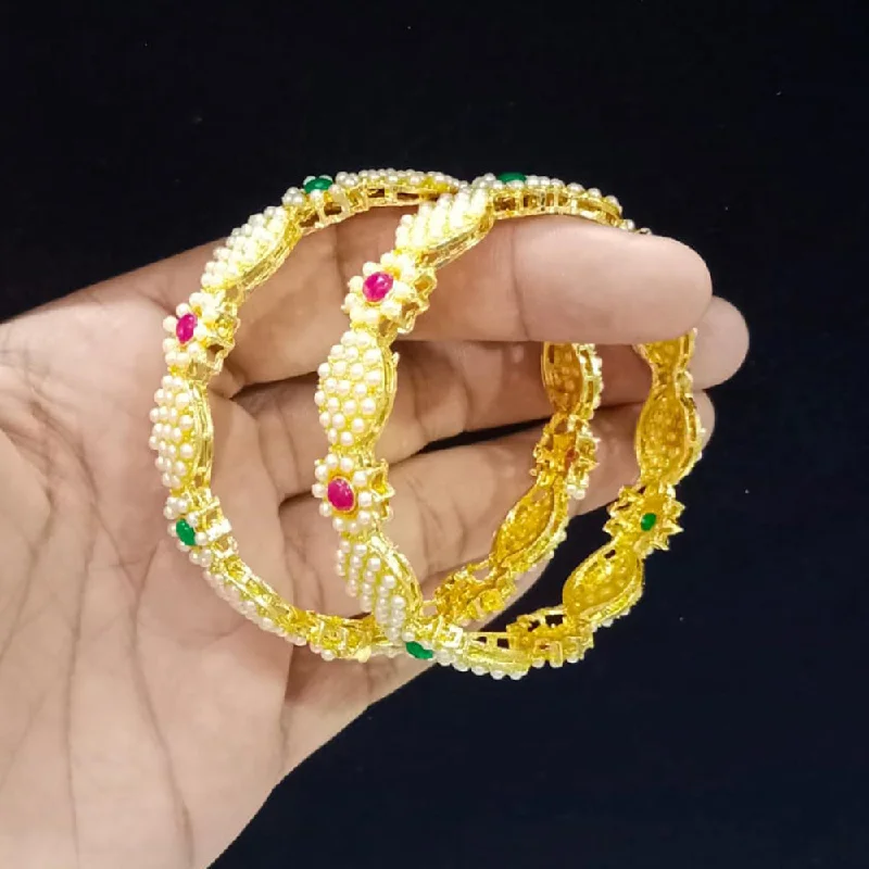 Shop Stylish Jewelry Now And Save Big Pooja Bangles Gold Plated Pota Stone And Pearls Bangles Set Shop Stylish Jewelry Now And Save Big Pooja Bangles Gold Plated Pota Stone And Pearls Bangles Set