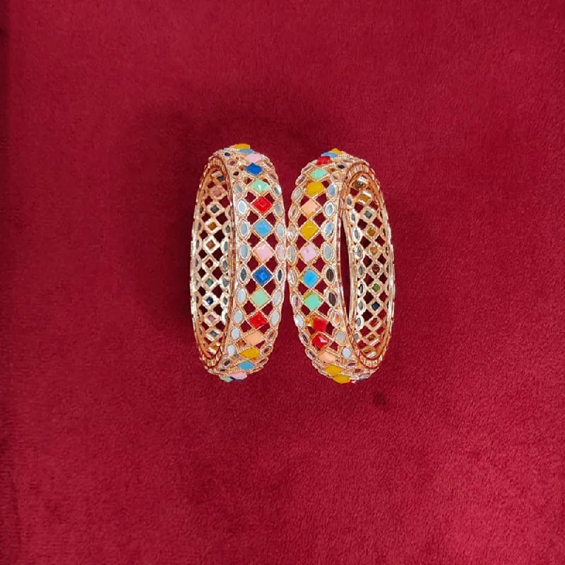 Fashion-Forward Jewelry At Exclusive Discounts Pooja Bangles Mirror And Pota Stone Bangle Set Fashion-Forward Jewelry At Exclusive Discounts Pooja Bangles Mirror And Pota Stone Bangle Set
