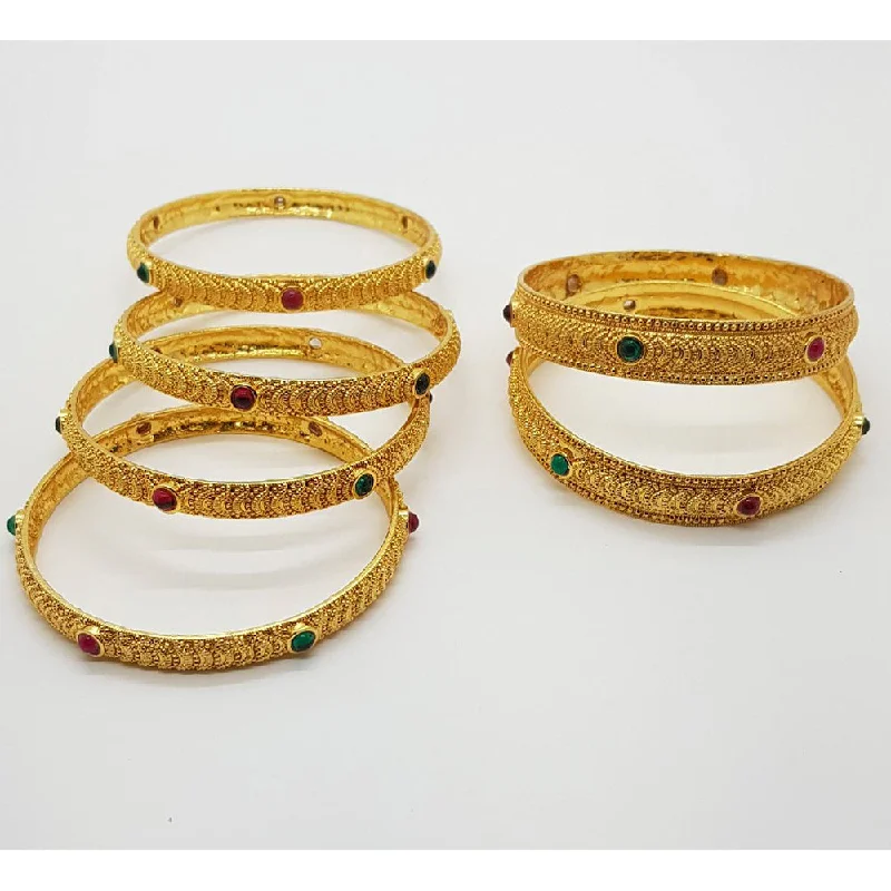 Limited-Time Offer On Premium Jewelry Collections Raiyaraj Gold Plated Pack Of 3 Bangle Set Limited-Time Offer On Premium Jewelry Collections Raiyaraj Gold Plated Pack Of 3 Bangle Set