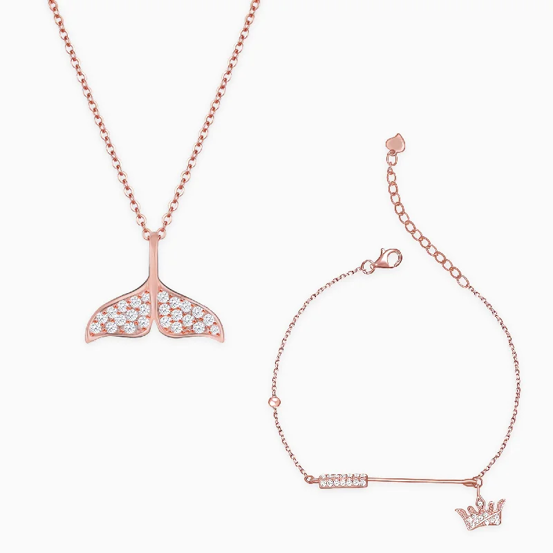 Exclusive Jewelry Sale – Limited-Time Discounts Rose Gold Dawn of Love Set