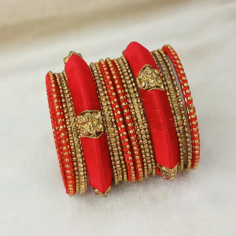 Don't Miss Our Biggest Jewelry Sale Of The Season Sejal Green Color Austrian Stone Bangle Set - 1403726 Don't Miss Our Biggest Jewelry Sale Of The Season Sejal Green Color Austrian Stone Bangle Set - 1403726