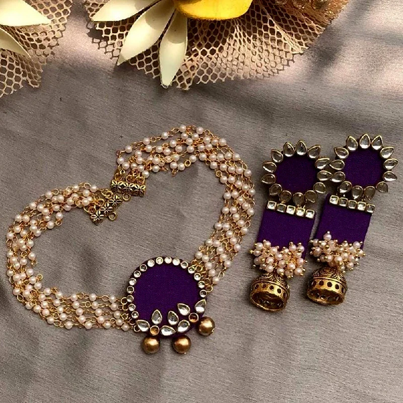 Exclusive Jewelry Offers – Shine For Less Shrijicreation Gold Plated Handmade Necklace Set Exclusive Jewelry Offers – Shine For Less Shrijicreation Gold Plated Handmade Necklace Set