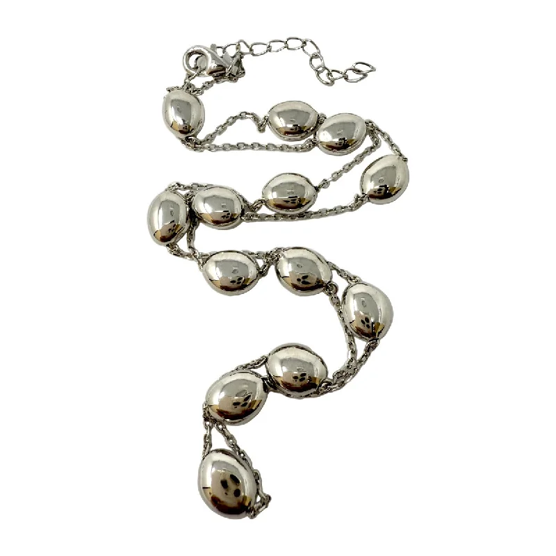 Personalized Jewelry Sale – Unique Gifts At Low Prices Sterling Silver Bean Station Necklace Personalized Jewelry Sale – Unique Gifts At Low Prices Sterling Silver Bean Station Necklace