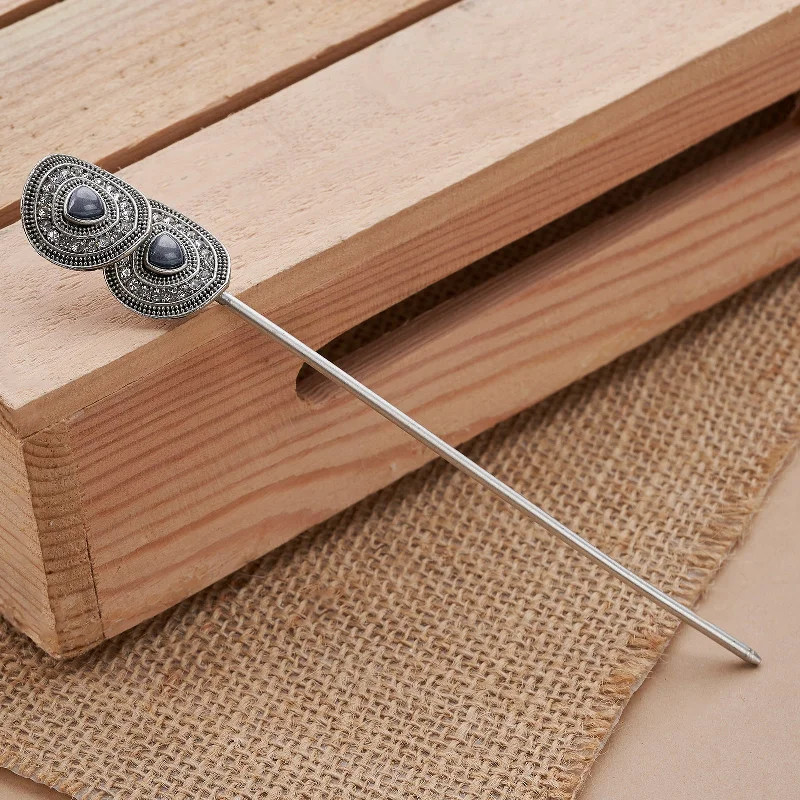Discounted Luxury Jewelry – Shine Without The Splurge Teejh Anayka Silver Grey Juda Stick Discounted Luxury Jewelry – Shine Without The Splurge Teejh Anayka Silver Grey Juda Stick