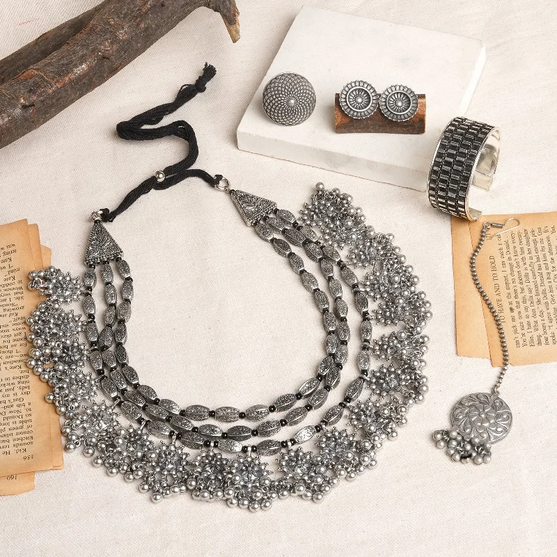 The Perfect Accessory For Less – Jewelry Sale Live Teejh Gokarna Oxidised Silver Jewellery Gift Set The Perfect Accessory For Less – Jewelry Sale Live Teejh Gokarna Oxidised Silver Jewellery Gift Set