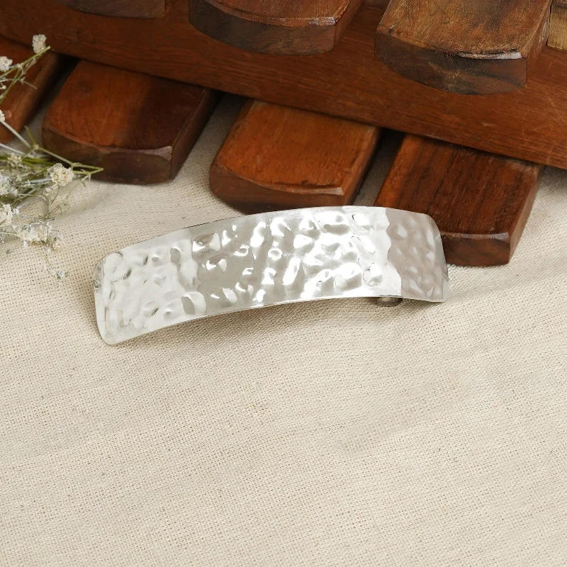 Unmissable Jewelry Sale – Shop Before It's Too Late Teejh Lilavati Silver lossy Hair Pin Unmissable Jewelry Sale – Shop Before It's Too Late Teejh Lilavati Silver lossy Hair Pin