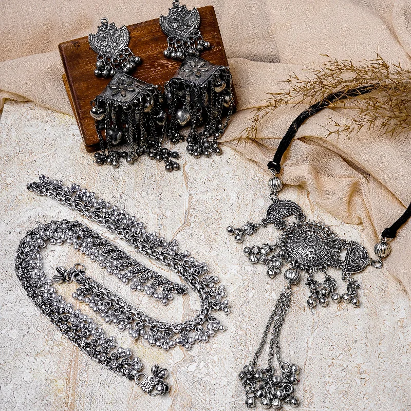 Exclusive Jewelry Markdowns – Limited-Time Offer Teejh Jenila Silver Oxidised Jewelry Gift Set Exclusive Jewelry Markdowns – Limited-Time Offer Teejh Jenila Silver Oxidised Jewelry Gift Set