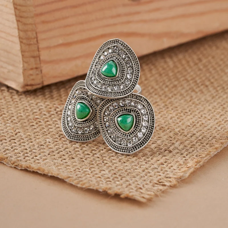 Affordable Glamour – Premium Jewelry At Special Prices Teejh Suresha Silver Turquoise Ring Affordable Glamour – Premium Jewelry At Special Prices Teejh Suresha Silver Turquoise Ring