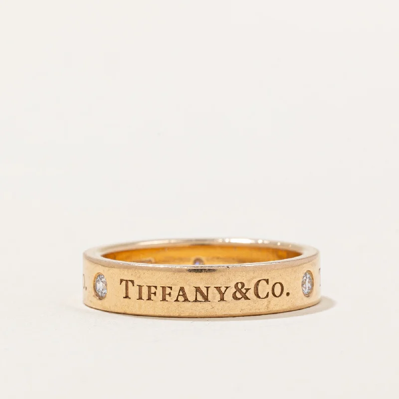 Shop Stylish Jewelry Now And Save Big 'Tiffany & Co' T&Co. Band Ring | 0.06ctw | SZ 5.75 | Shop Stylish Jewelry Now And Save Big 'Tiffany & Co' T&Co. Band Ring | 0.06ctw | SZ 5.75 |