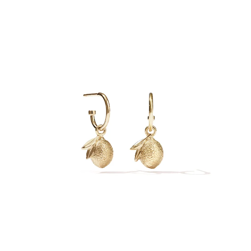 Meadowlark Lemon Signature Hoop Earrings - Gold Plated